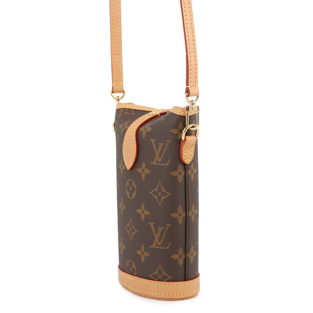 Louis Vuitton Brown Monogram Monogram Pouch Shoulder Bag (Pre-Owned)