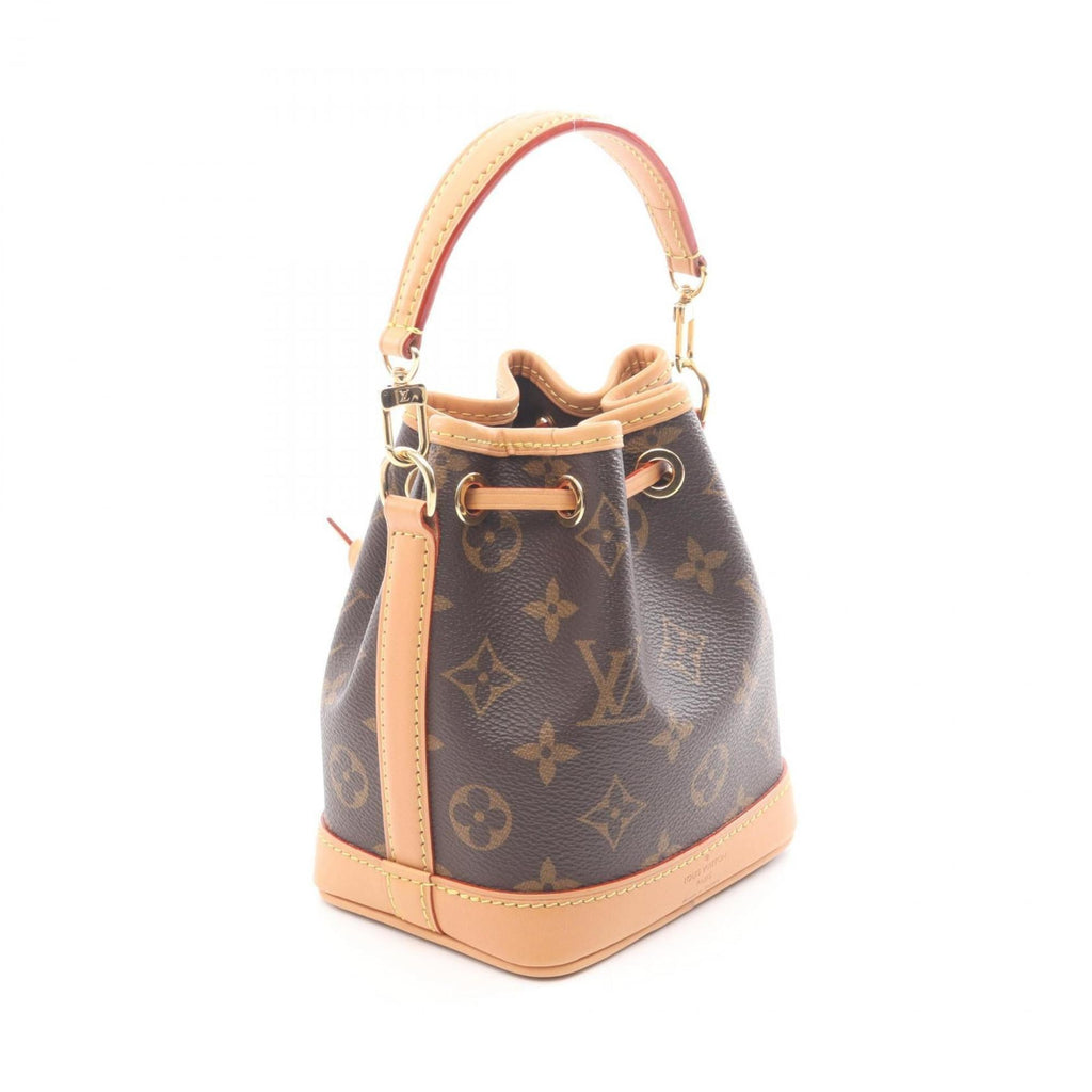 Louis Vuitton Brown Pvc Coated Canvas Leather Handbag (Pre-Owned)