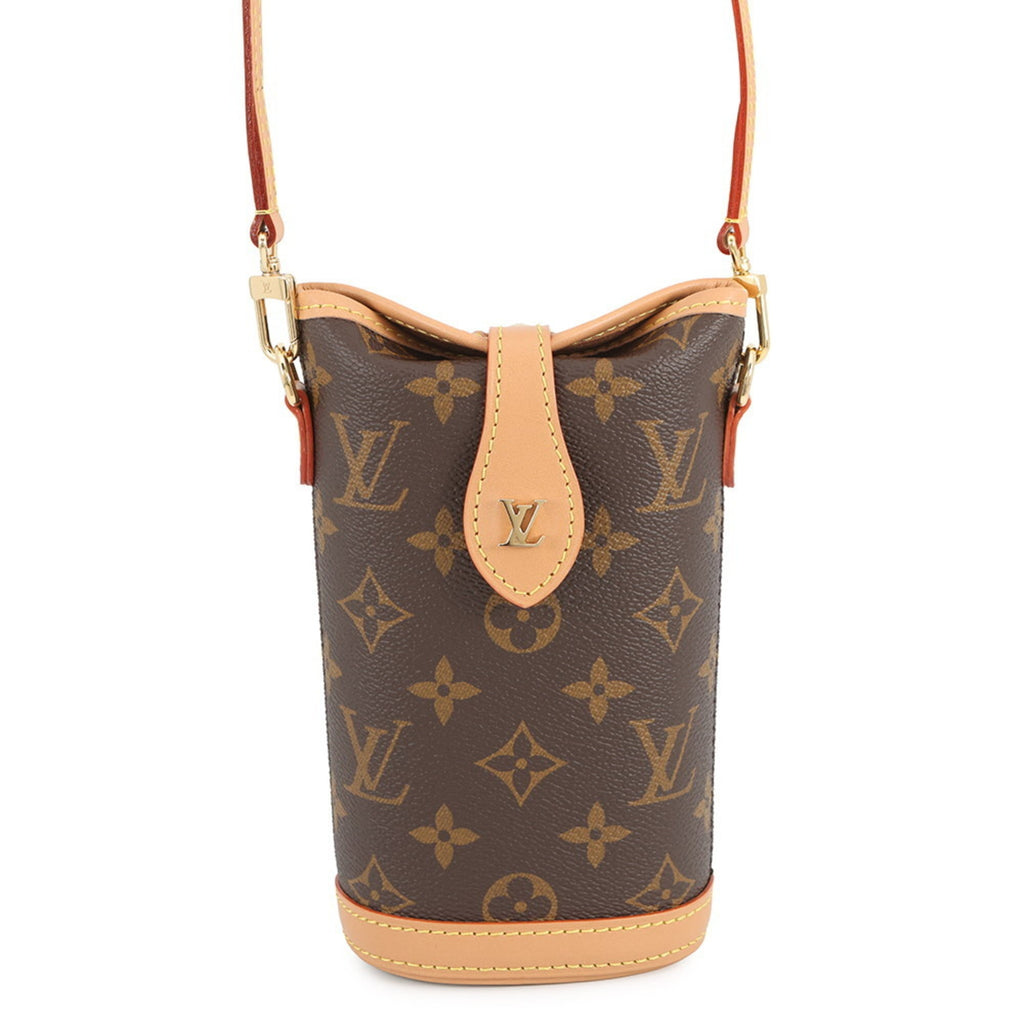 Louis Vuitton Brown Monogram Monogram Pouch Shoulder Bag (Pre-Owned)