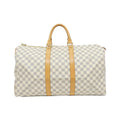 Louis Vuitton Damier Azur Azur Coated Canvas Boston Bag (Pre-Owned)