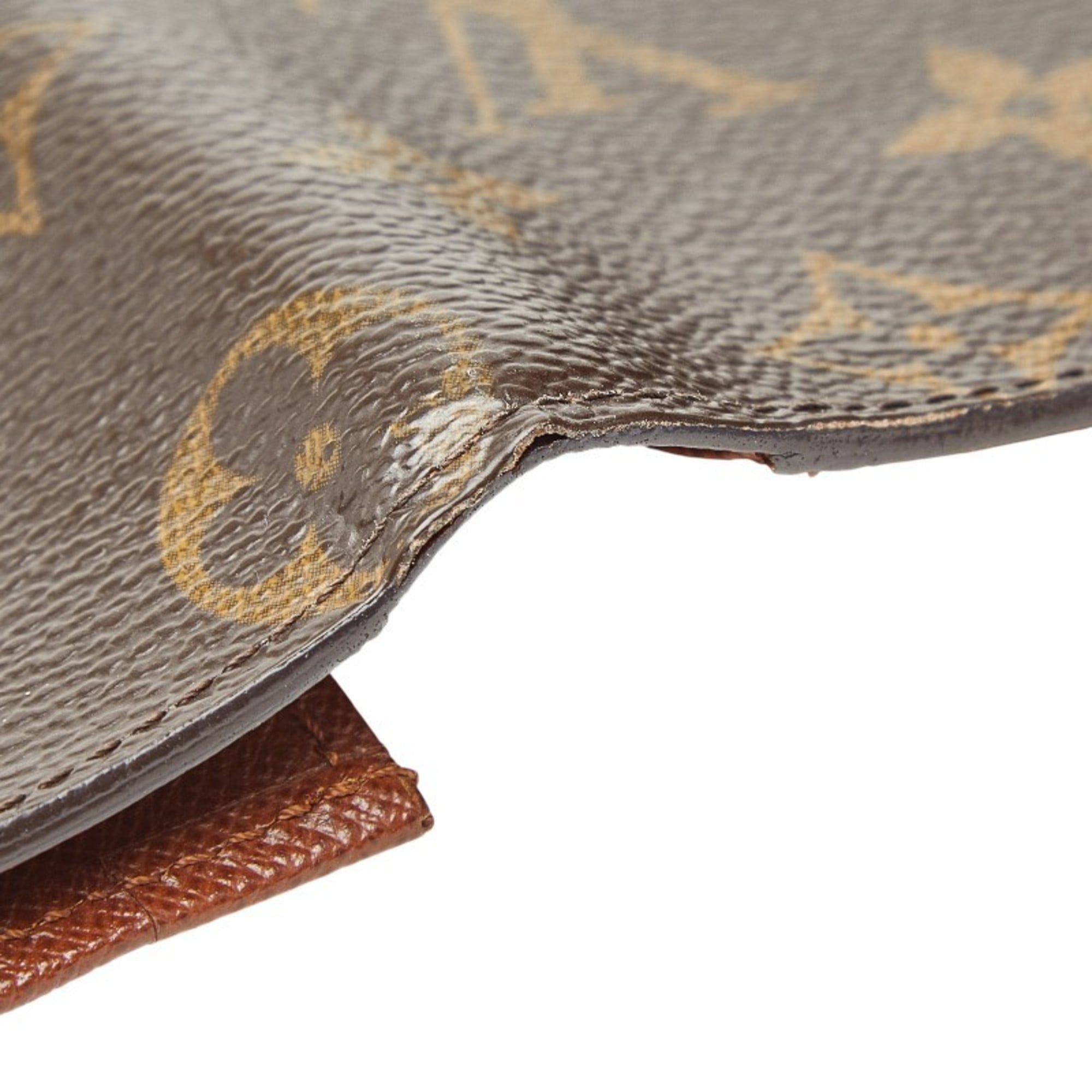 Louis Vuitton Brown Pvc Long Bill Wallet (Bi-Fold) (Pre-Owned)