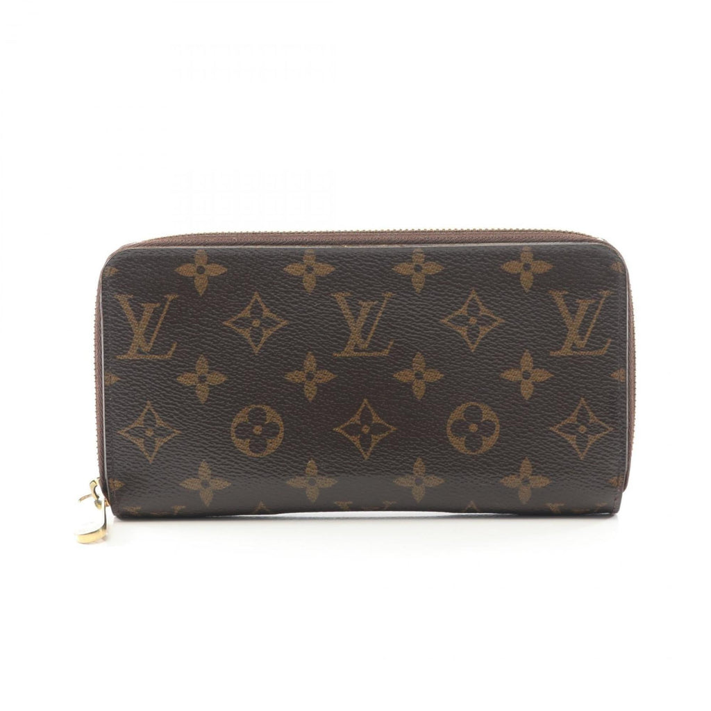 Louis Vuitton Brown Monogram Pink Rose Ballerine Monogram Long Wallet (Bi-Fold) (Pre-Owned)
