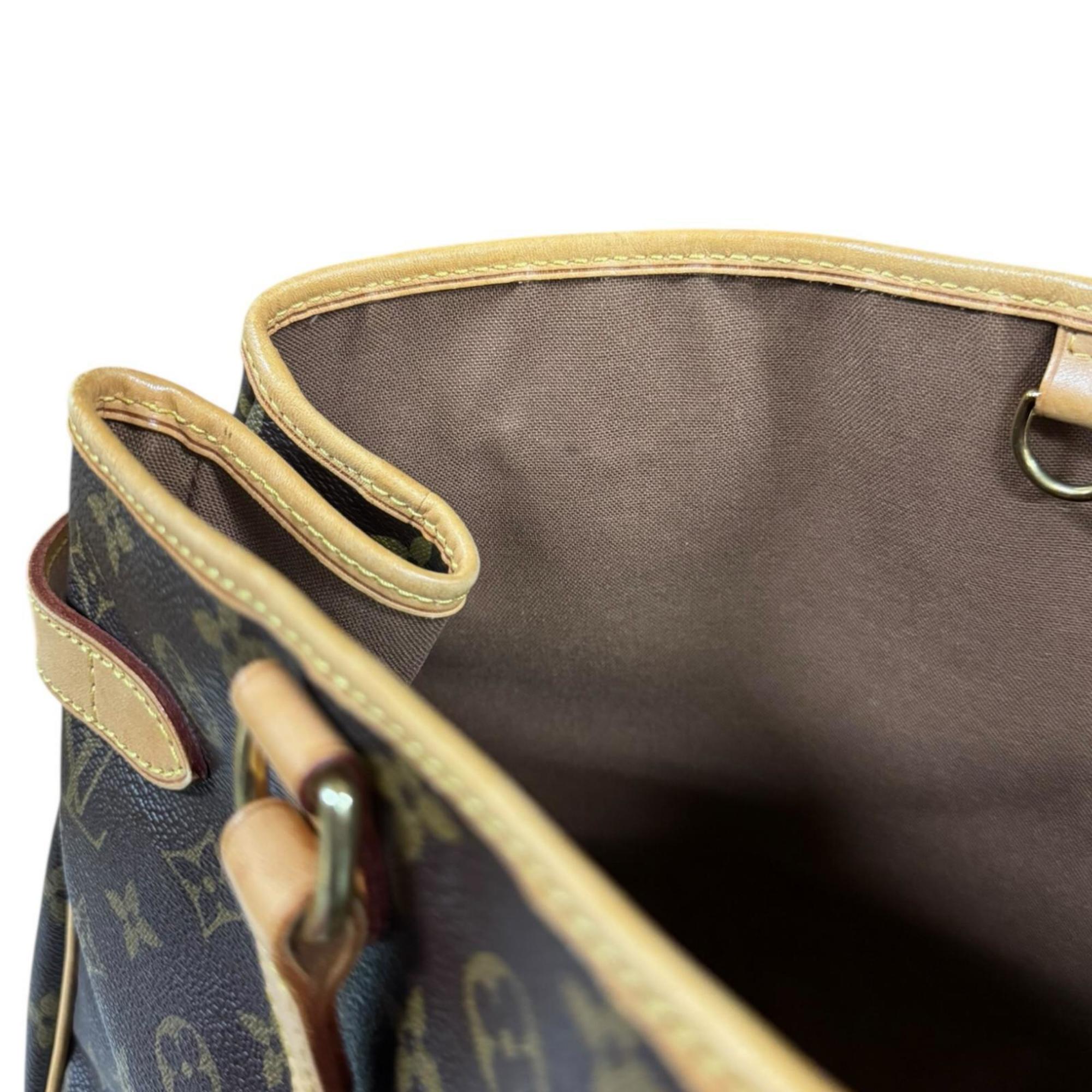 Louis Vuitton Brown Monogram Shoulder Bag (Pre-Owned)