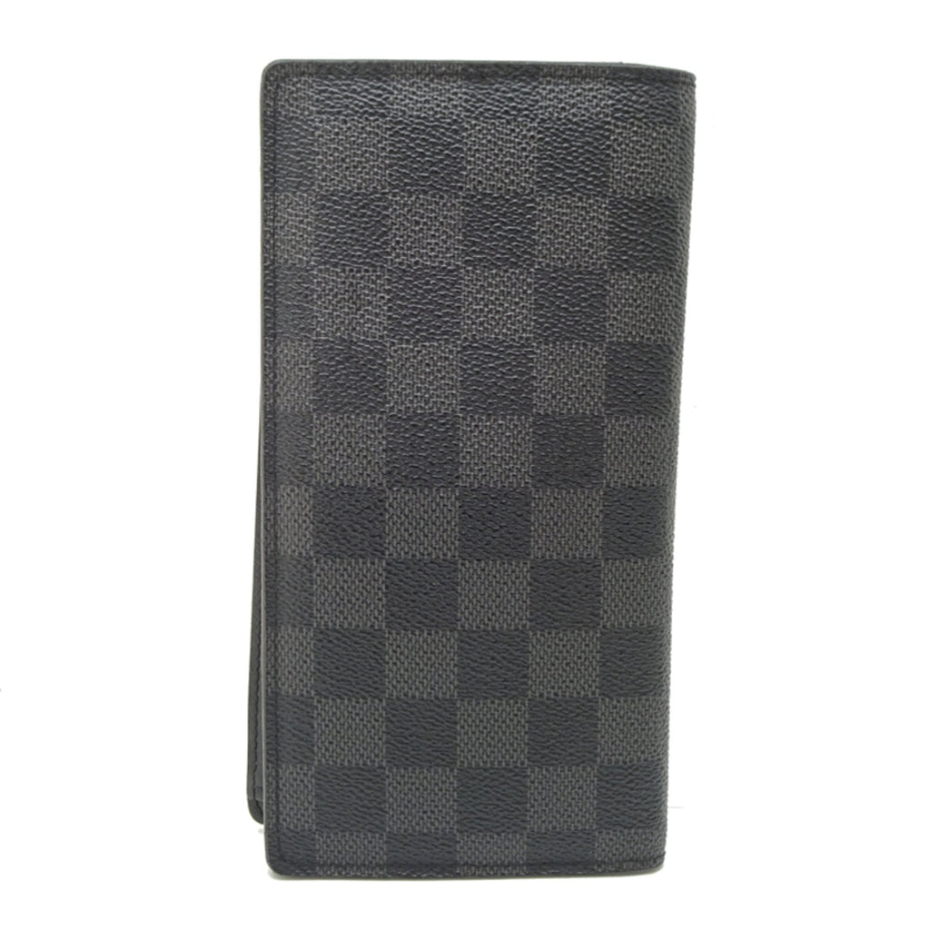 Louis Vuitton Black Noir Damier Graphite Wallet (Bi-Fold) (Pre-Owned)