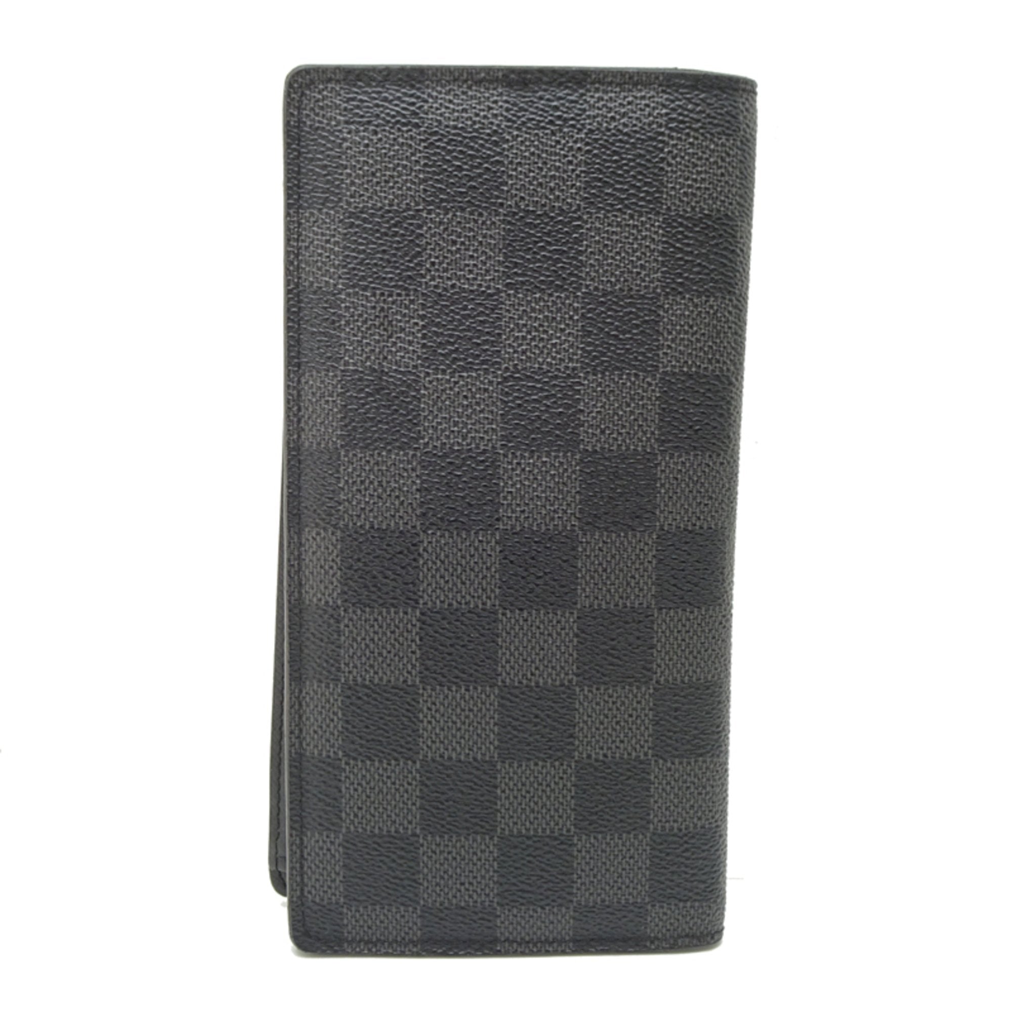 Louis Vuitton Black Noir Damier Graphite Wallet (Bi-Fold) (Pre-Owned)