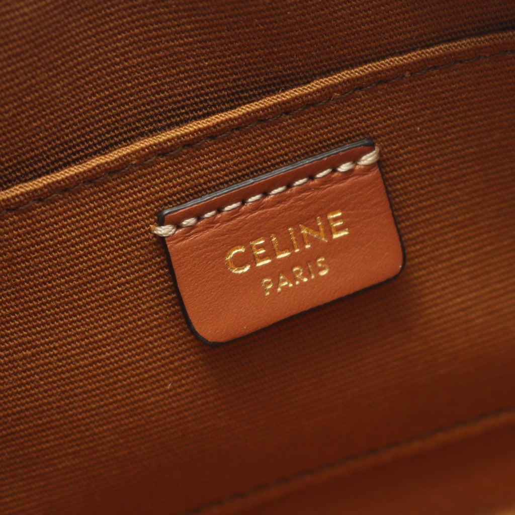 Triomphe East-West Shoulder Bag Triomphe Coated Canvas