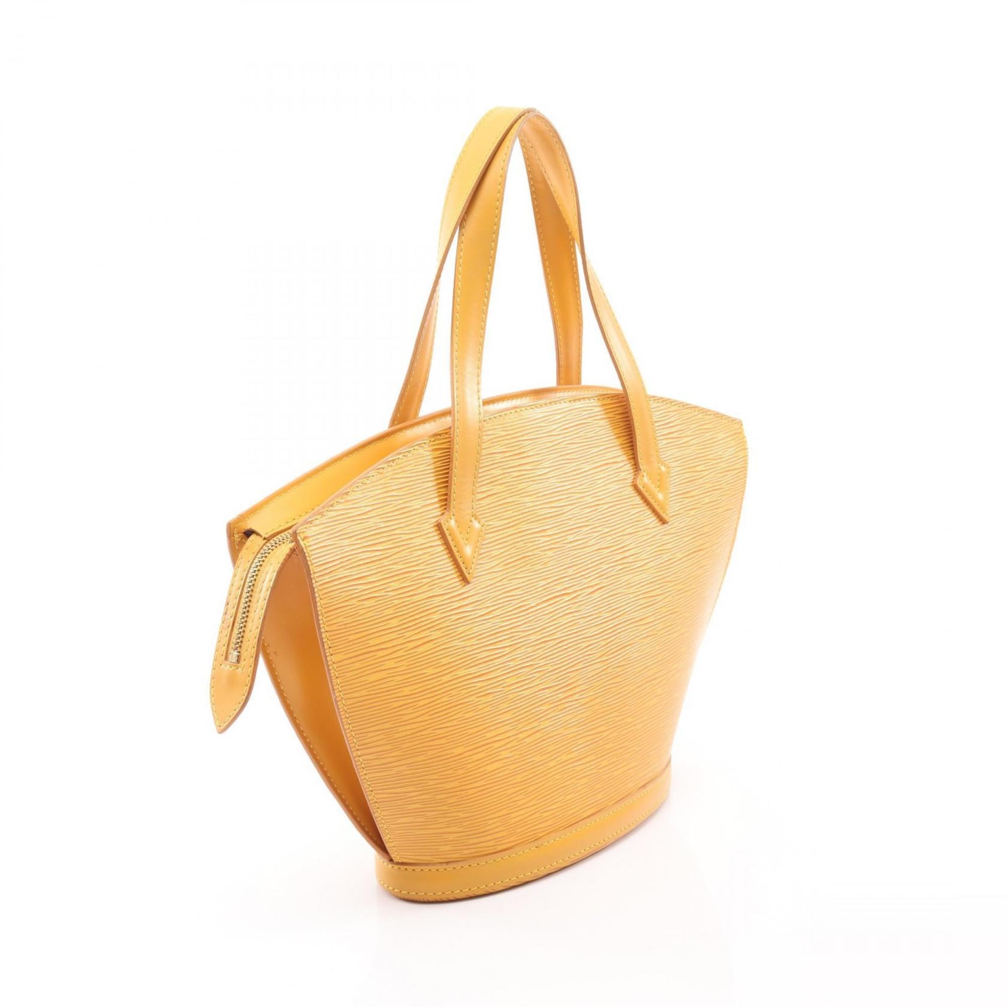 Louis Vuitton Yellow Epi Leather Handbag (Pre-Owned)