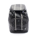 Louis Vuitton Black Coated Canvas Leather Backpack (Pre-Owned)