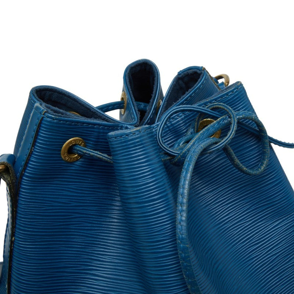 Louis Vuitton Toledo Blue Leather Shoulder Bag (Pre-Owned)