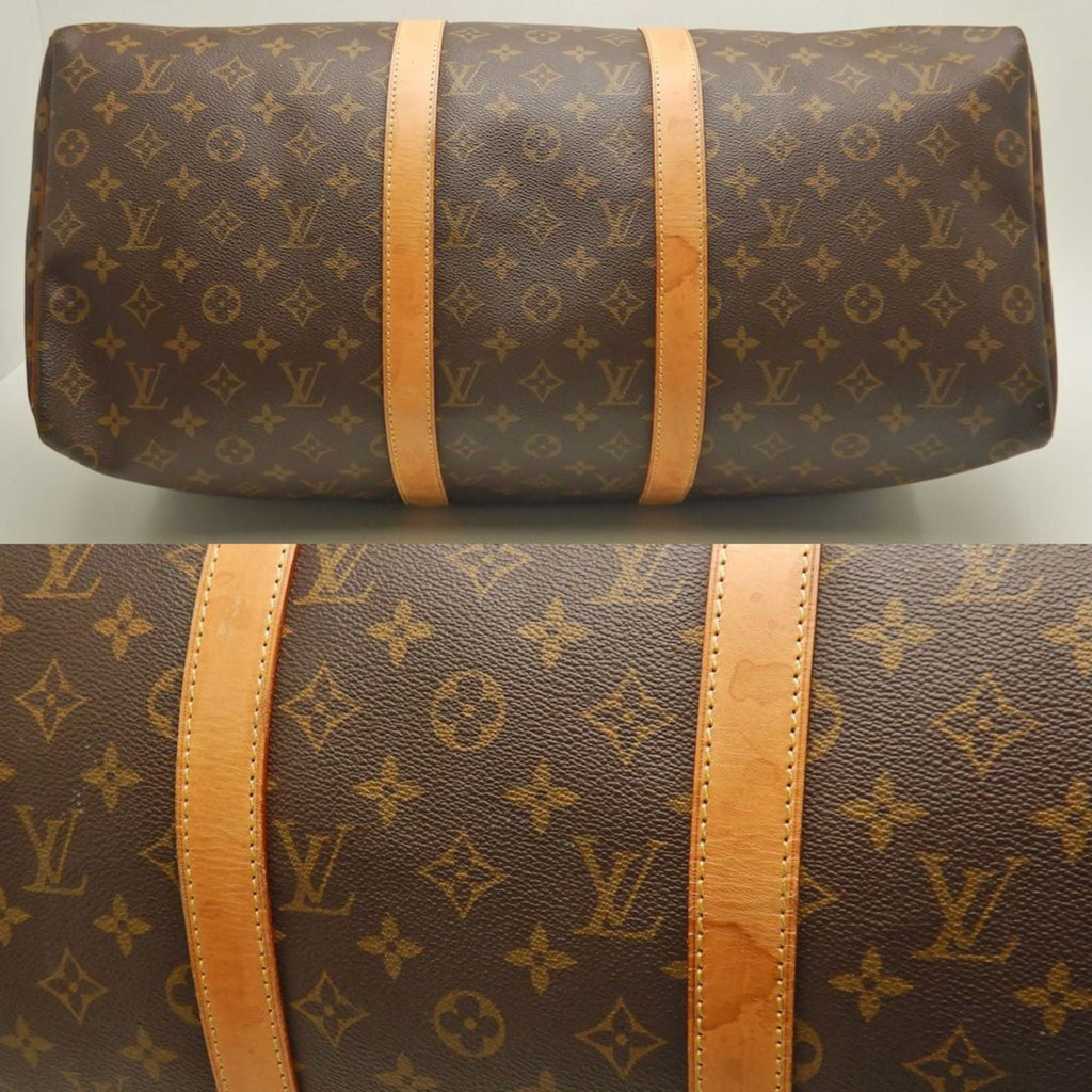 Louis Vuitton Monogram Brown Pvc Boston Bag (Pre-Owned)