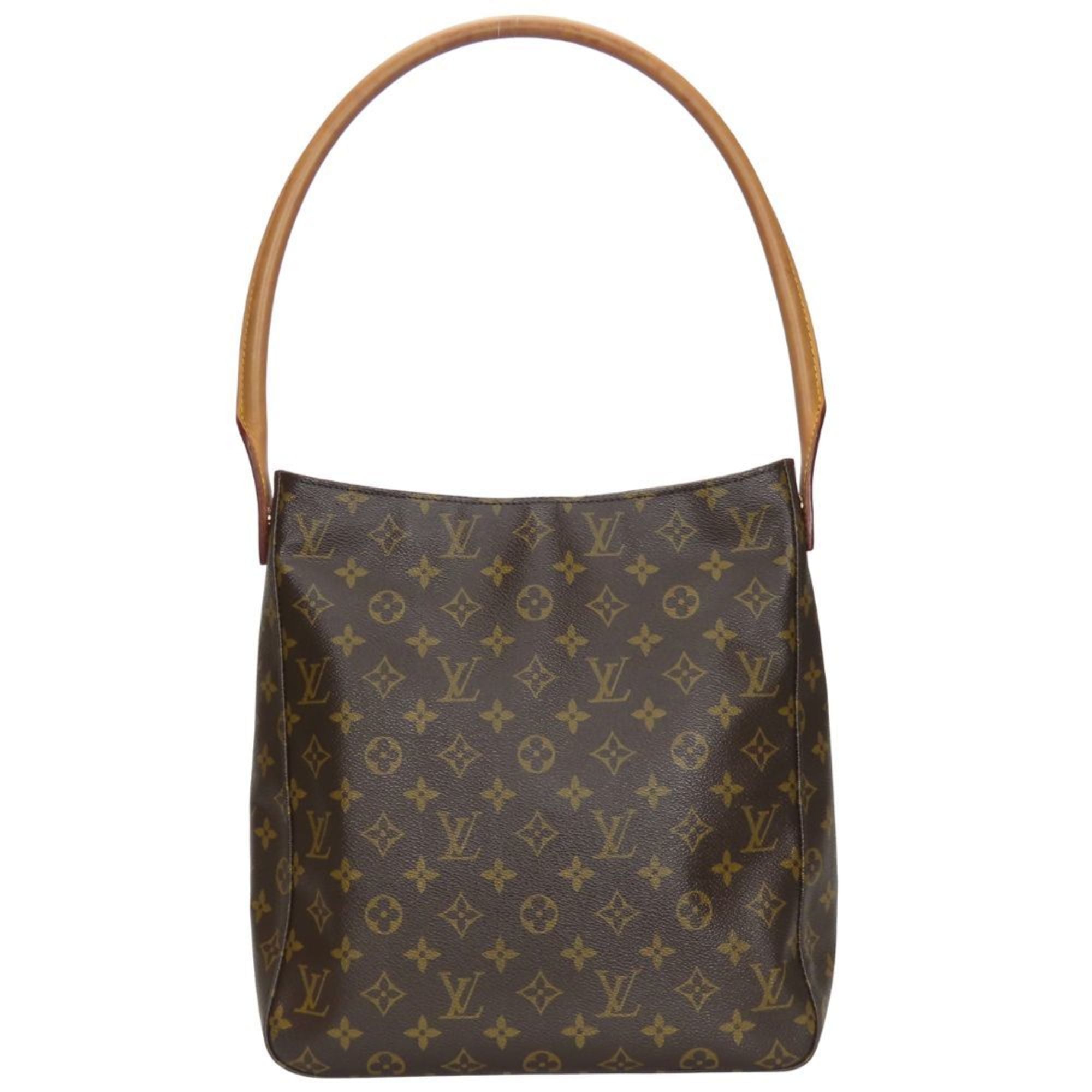 Louis Vuitton Monogram Brown Monogram Leather Shoulder Bag (Pre-Owned)