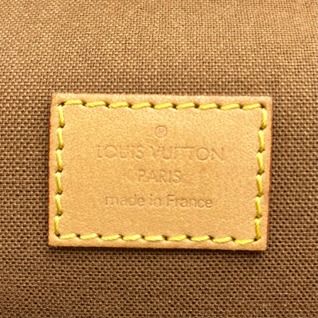 Louis Vuitton Brown Monogram Leather Shoulder Bag (Pre-Owned)