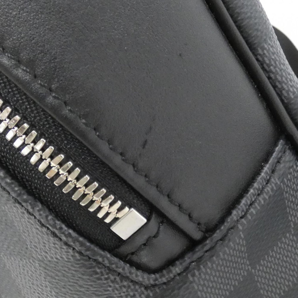 Louis Vuitton Graphite Coated Canvas Backpack (Pre-Owned)