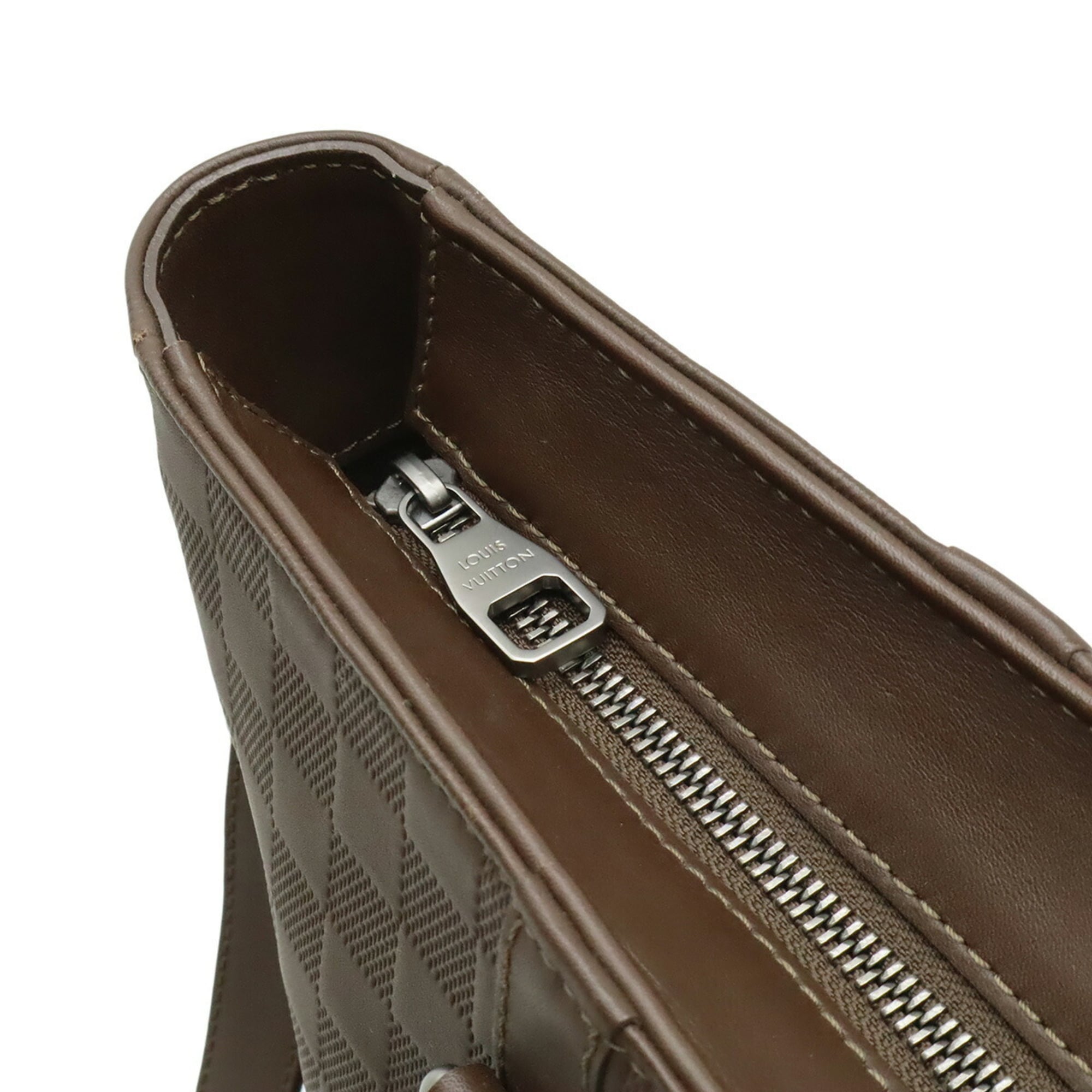 Louis Vuitton Meteor Damier Infini Leather Shoulder Bag Tote Bag (Pre-Owned)
