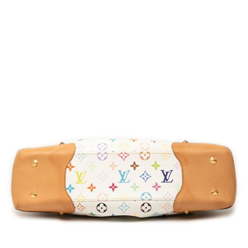 Louis Vuitton Blanc White Pvc Leather Handbag Shoulder Bag (Pre-Owned)