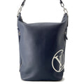 Louis Vuitton Navy Leather Shoulder Bag (Pre-Owned)
