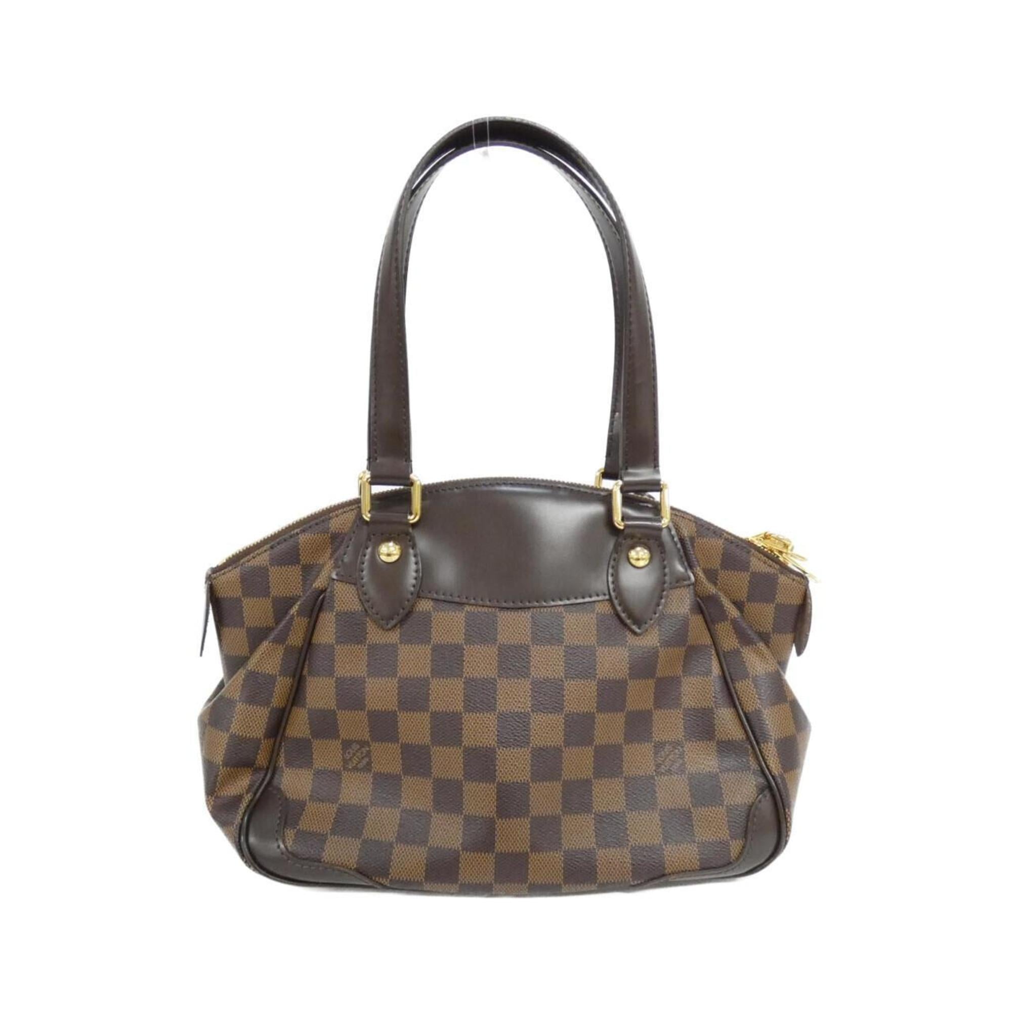 Louis Vuitton Brown Coated Canvas Handbag (Pre-Owned)