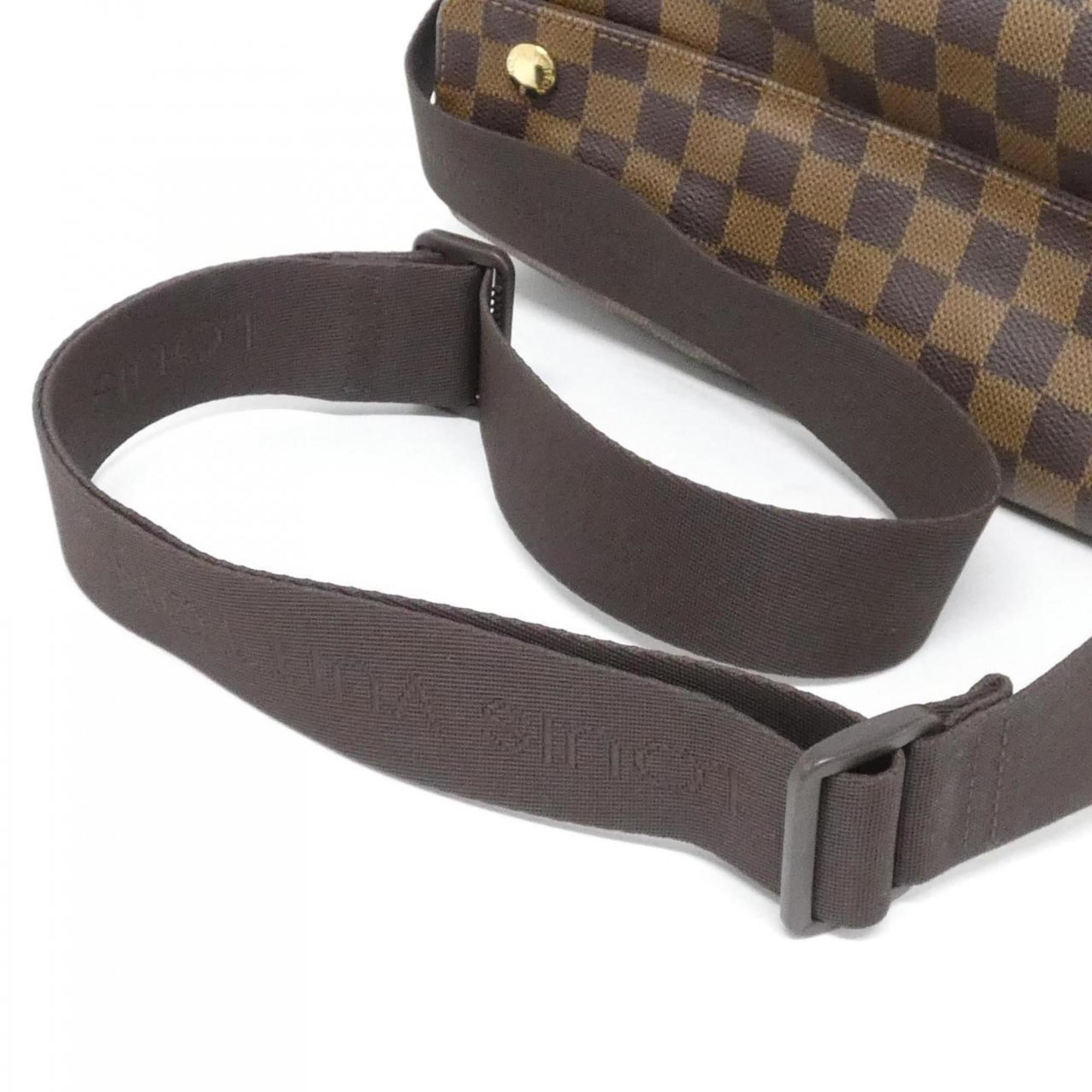 Louis Vuitton Damier Ebene Coated Canvas Shoulder Bag (Pre-Owned)