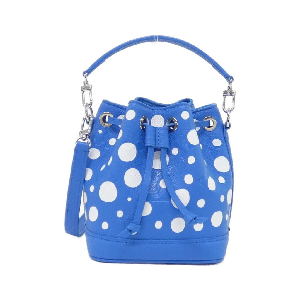 Louis Vuitton Blanc Blue Leather Shoulder Bag (Pre-Owned)
