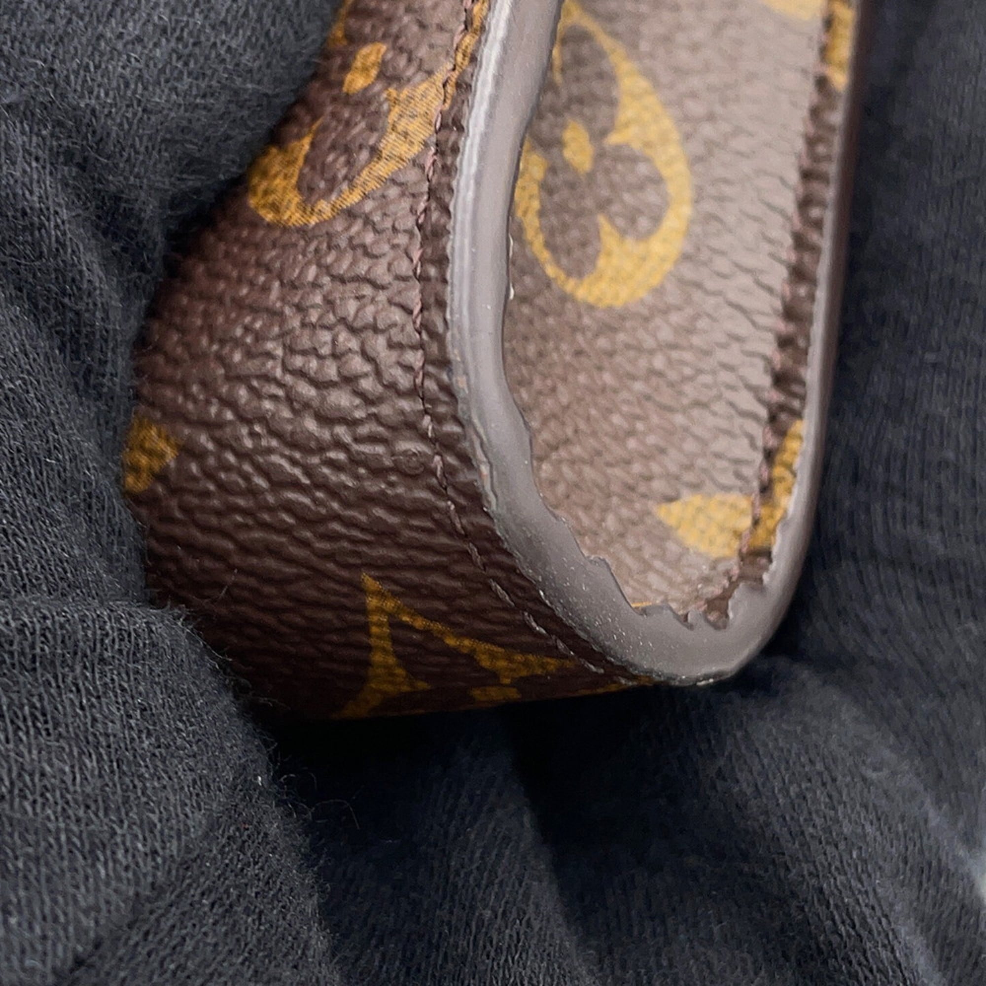 Louis Vuitton Brown Monogram Shoulder Bag (Pre-Owned)
