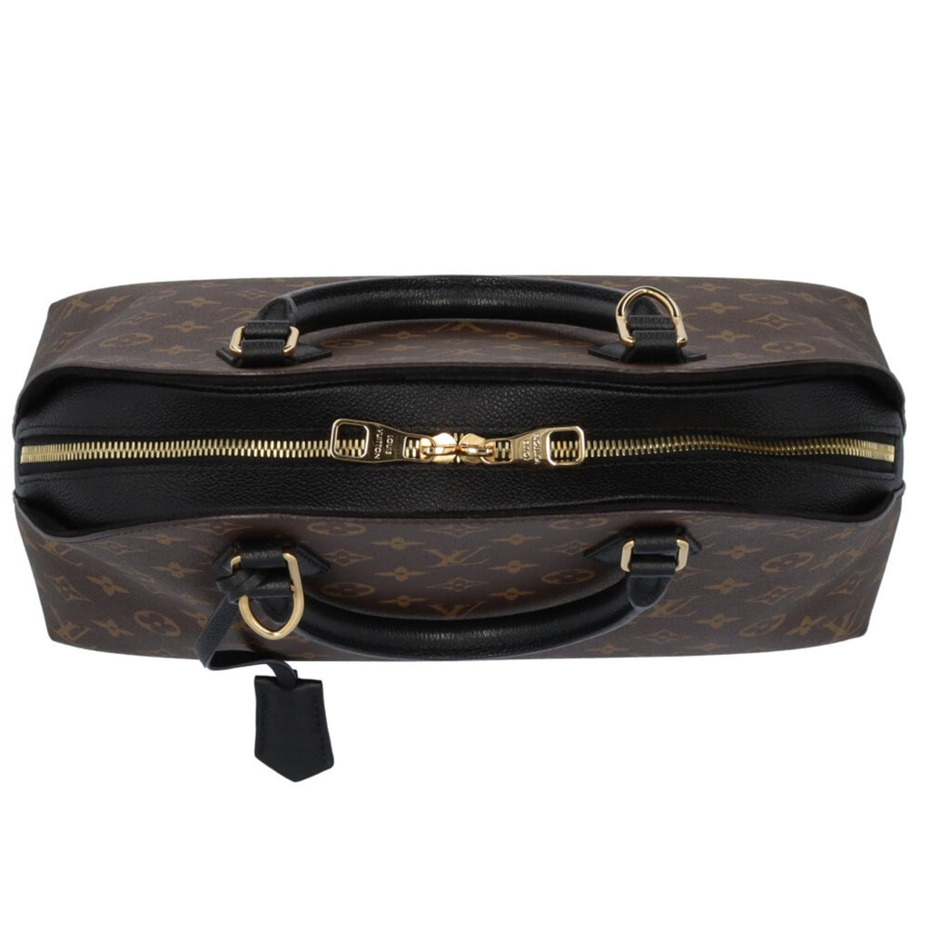Louis Vuitton Brown Monogram Canvas Shoulder Bag (Pre-Owned)