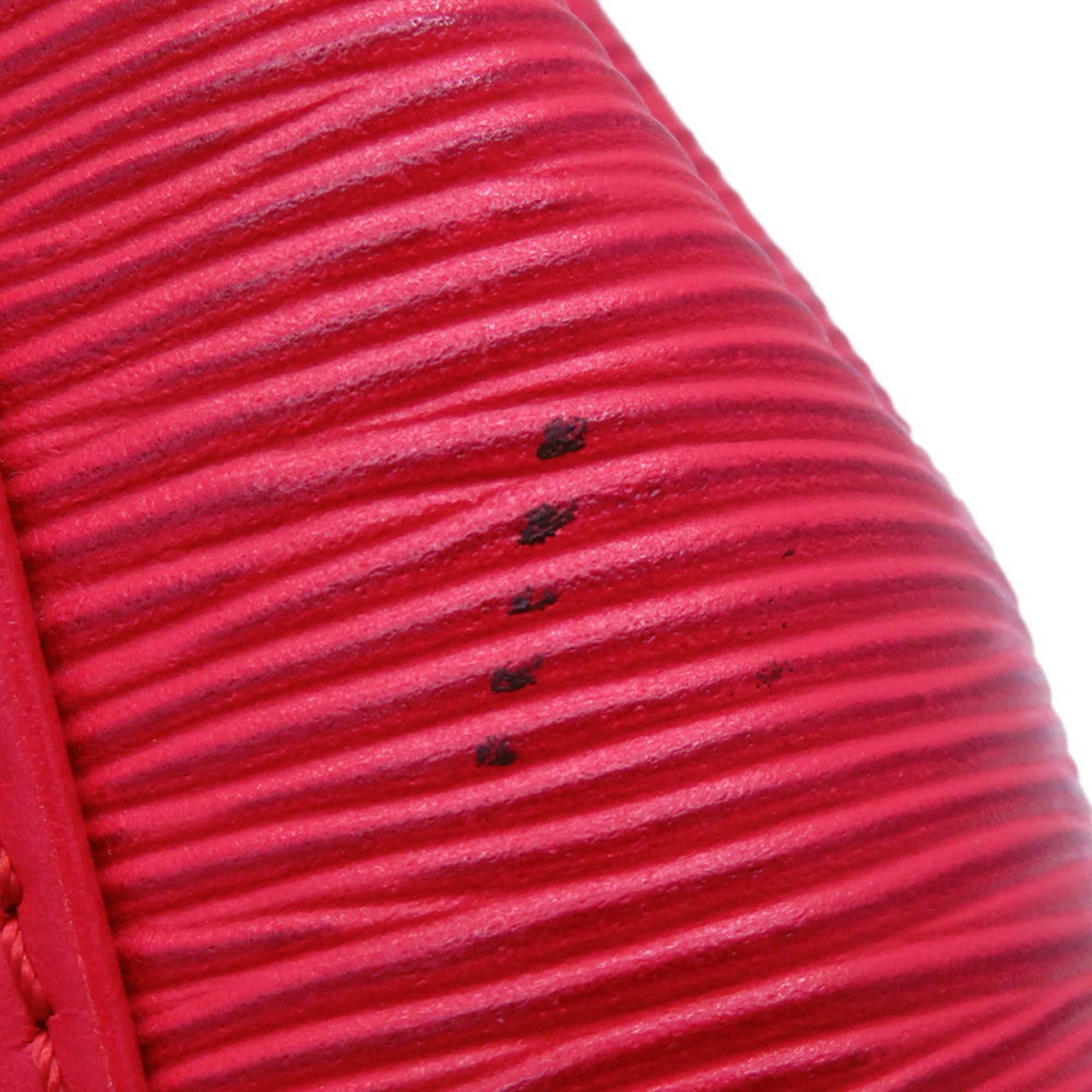 Louis Vuitton Castilian Red Epi Leather Shoulder Bag (Pre-Owned)