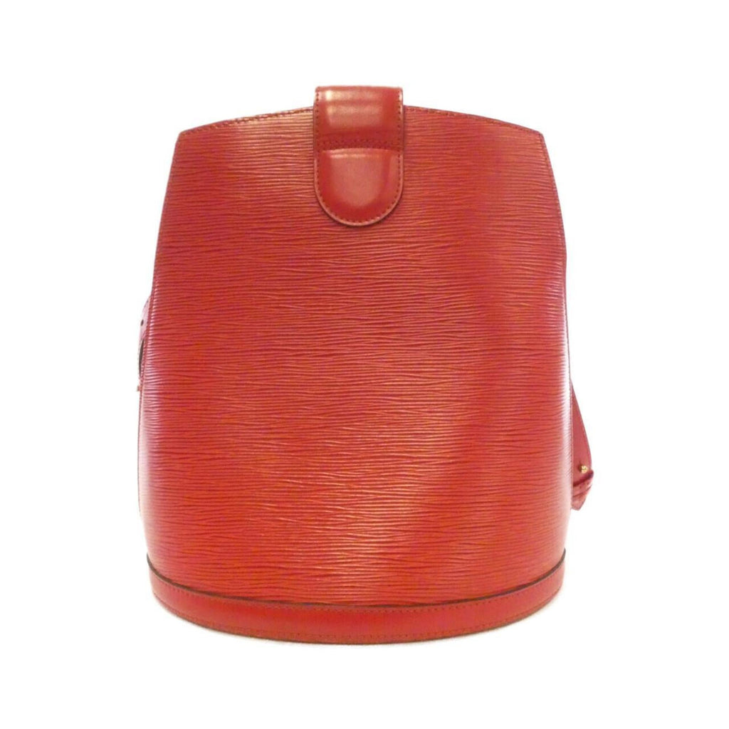 Louis Vuitton Red Color Leather Shoulder Bag (Pre-Owned)