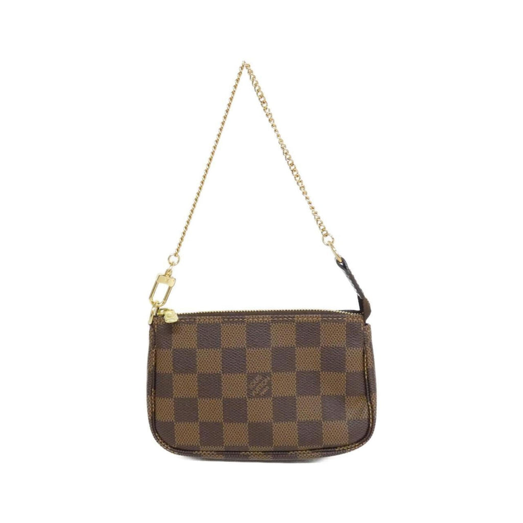 Louis Vuitton Ebene Coated Canvas Pochette Pouch (Pre-Owned)