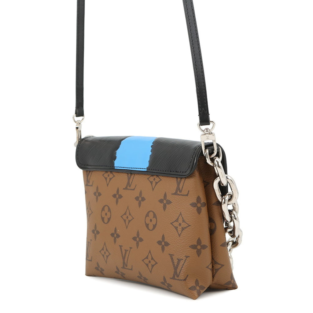 Louis Vuitton Monogram Reverse Noir Monogram Reverse Handbag Pochette Shoulder Bag (Pre-Owned)