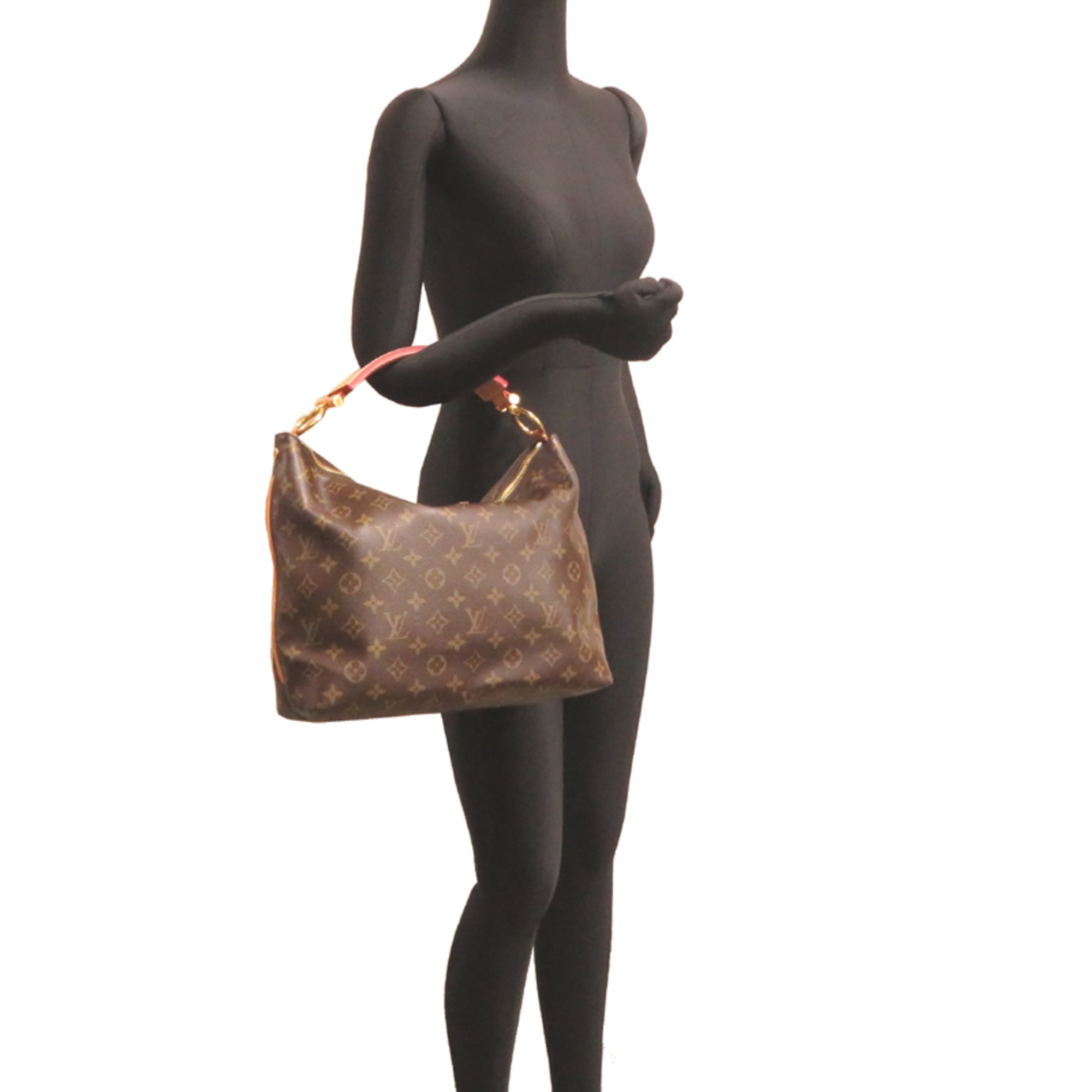 Louis Vuitton Brown Monogram Shoulder Bag (Pre-Owned)