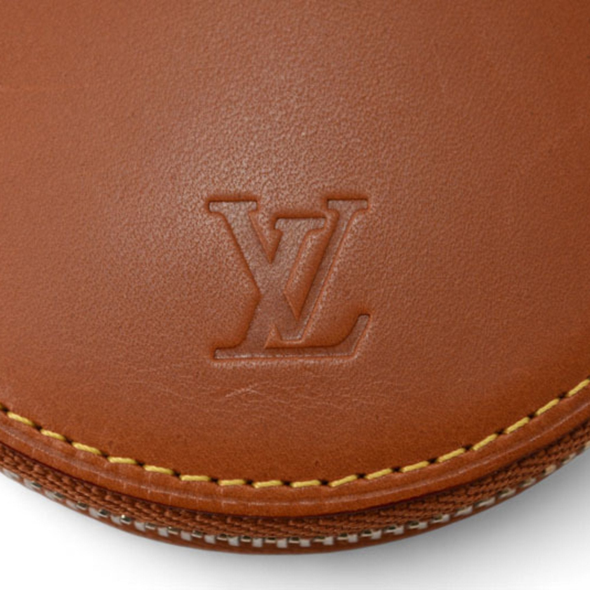 Louis Vuitton Nomad Brown Leather Wallet (Bi-Fold) (Pre-Owned)