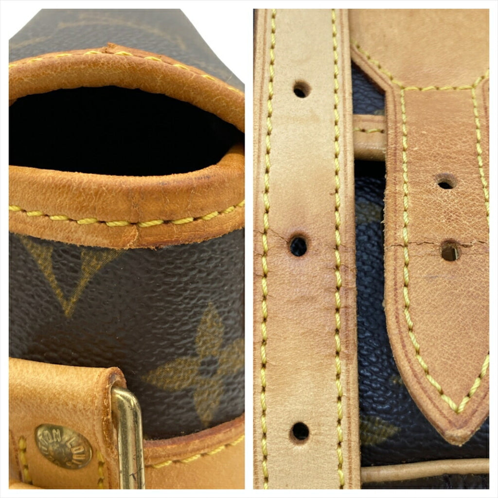 Louis Vuitton Brown Monogram Canvas Shoulder Bag (Pre-Owned)