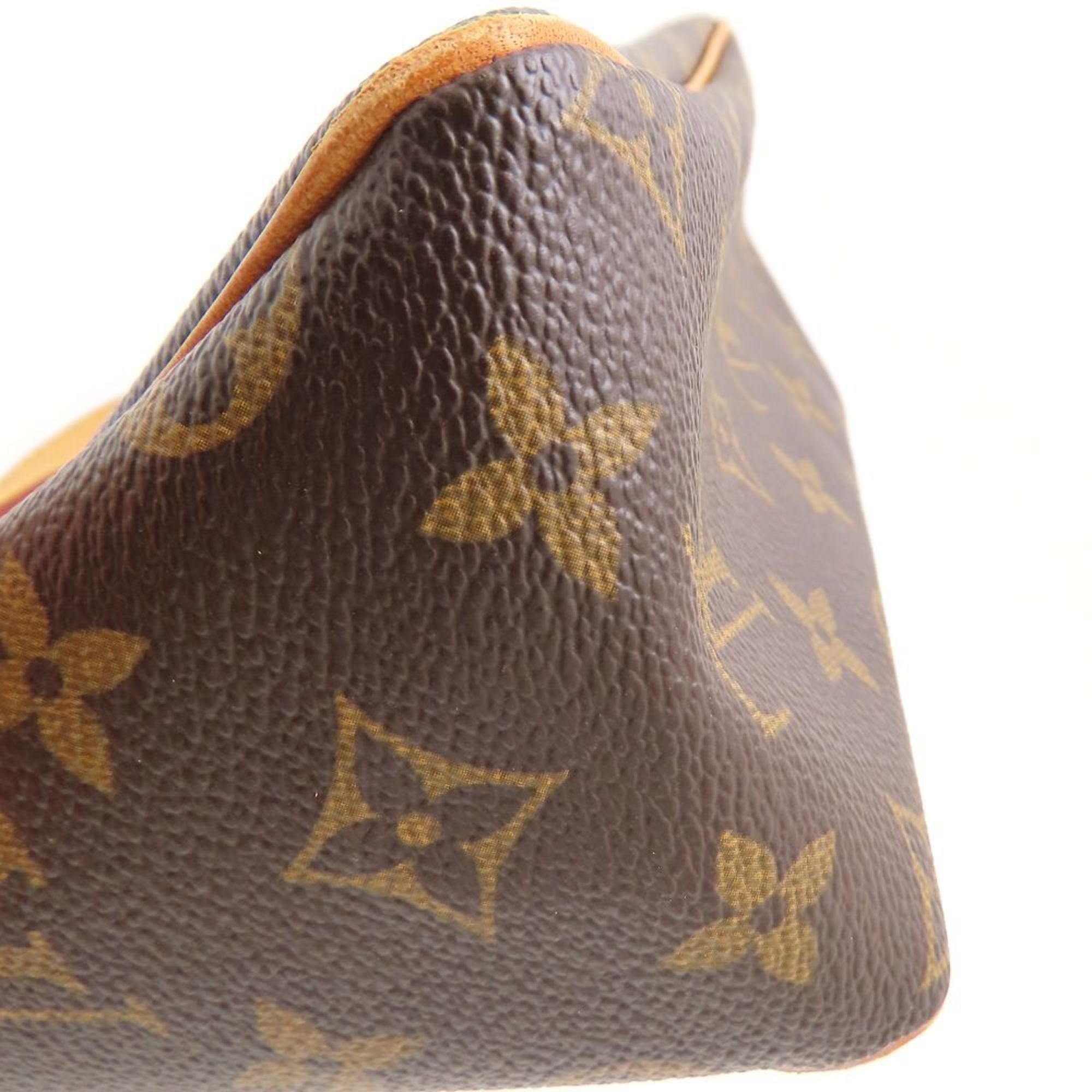 Louis Vuitton Brown Canvas Shoulder Bag (Pre-Owned)
