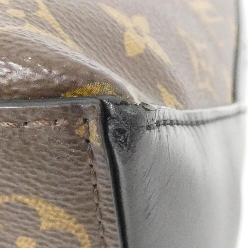 Louis Vuitton Marron Coated Canvas Handbag (Pre-Owned)