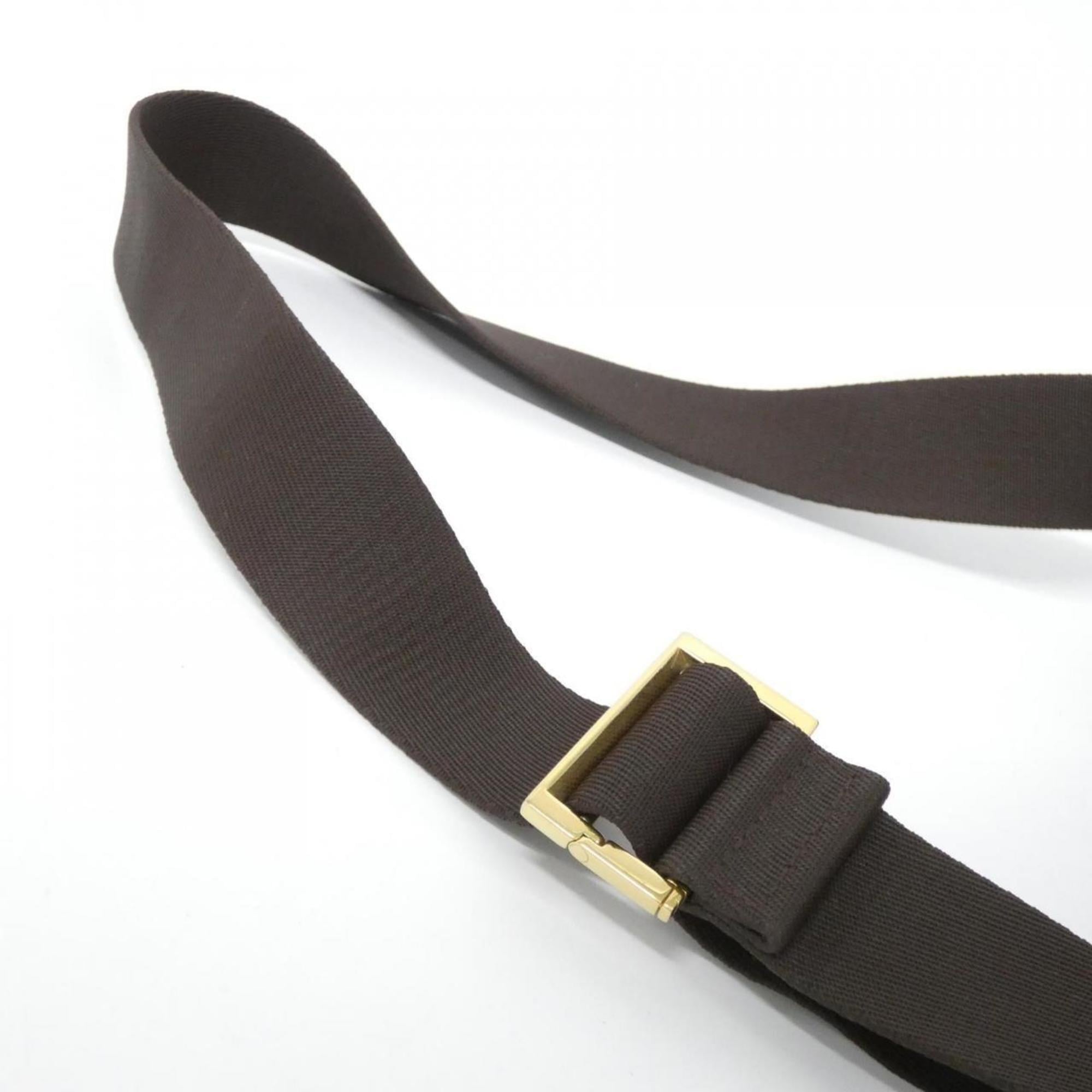 Louis Vuitton Brown Coated Canvas Shoulder Bag (Pre-Owned)