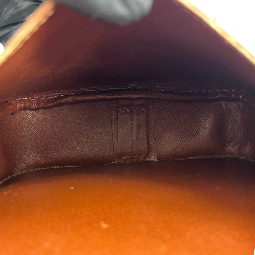 Louis Vuitton Brown Leather Pvc Pochette Shoulder Bag (Pre-Owned)