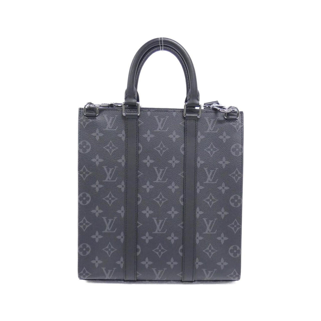 Louis Vuitton Black Coated Canvas Handbag (Pre-Owned)