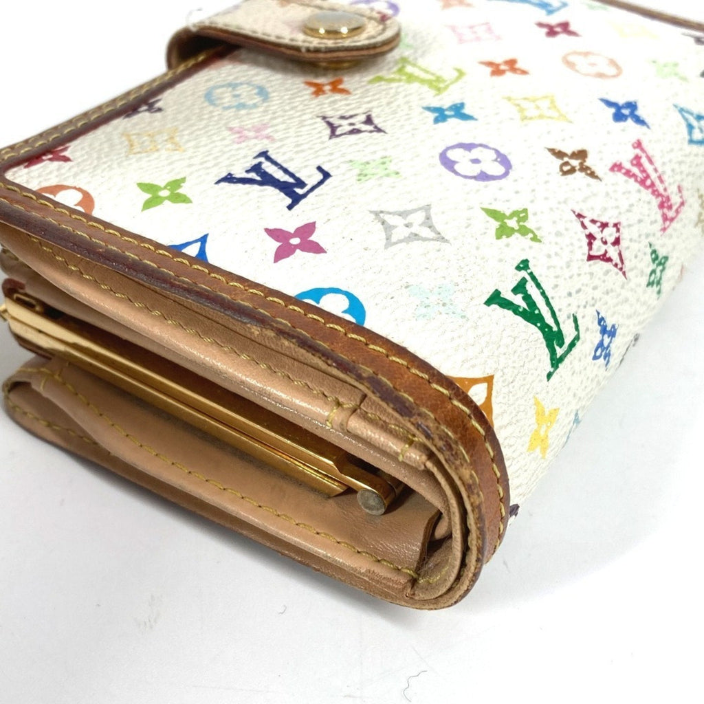 Louis Vuitton Blanc Monogram Multi-Color White Monogram Multicolore Wallet (Bi-Fold) (Pre-Owned)