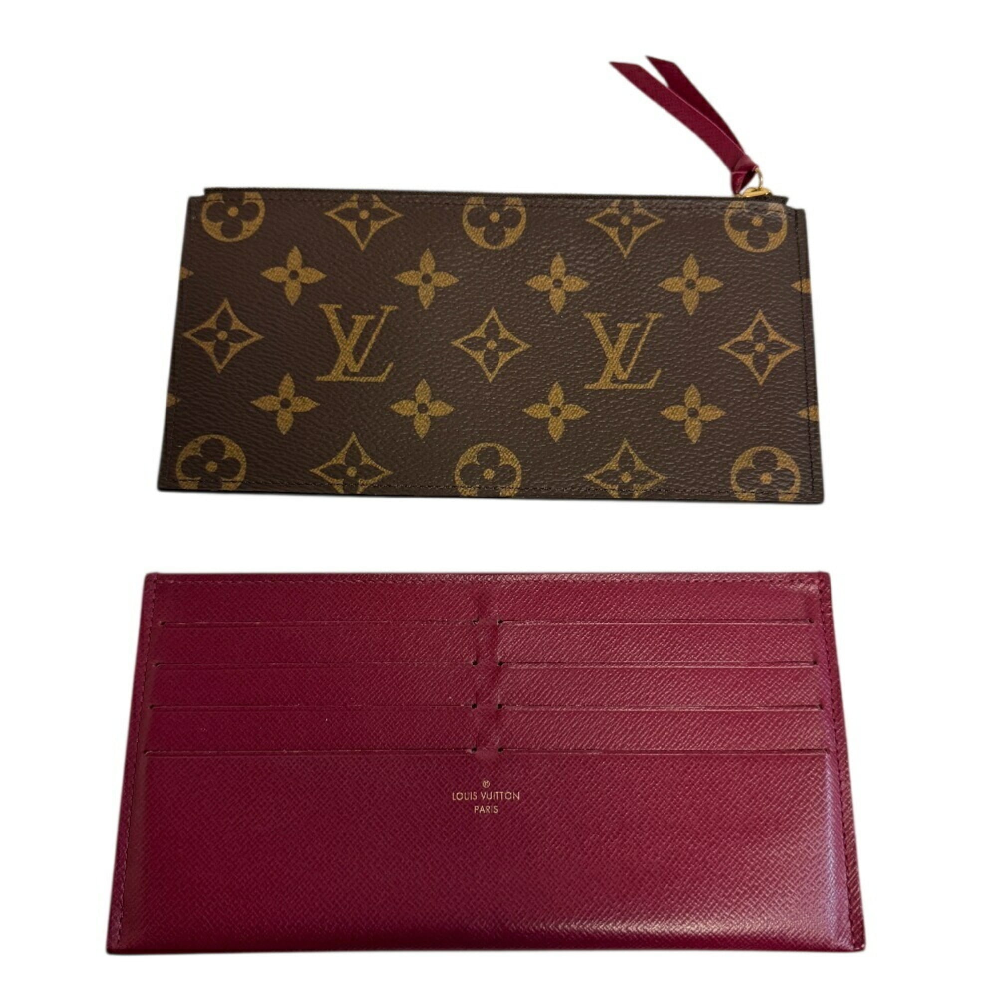 Louis Vuitton Brown Monogram Monogram Leather Pouch Shoulder Bag (Pre-Owned)