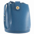 Louis Vuitton Epi Toledo Blue Epi Leather Shoulder Bag (Pre-Owned)
