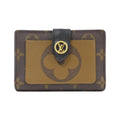 Louis Vuitton Monogram Reverse Marron Coated Canvas Wallet (Bi-Fold) (Pre-Owned)