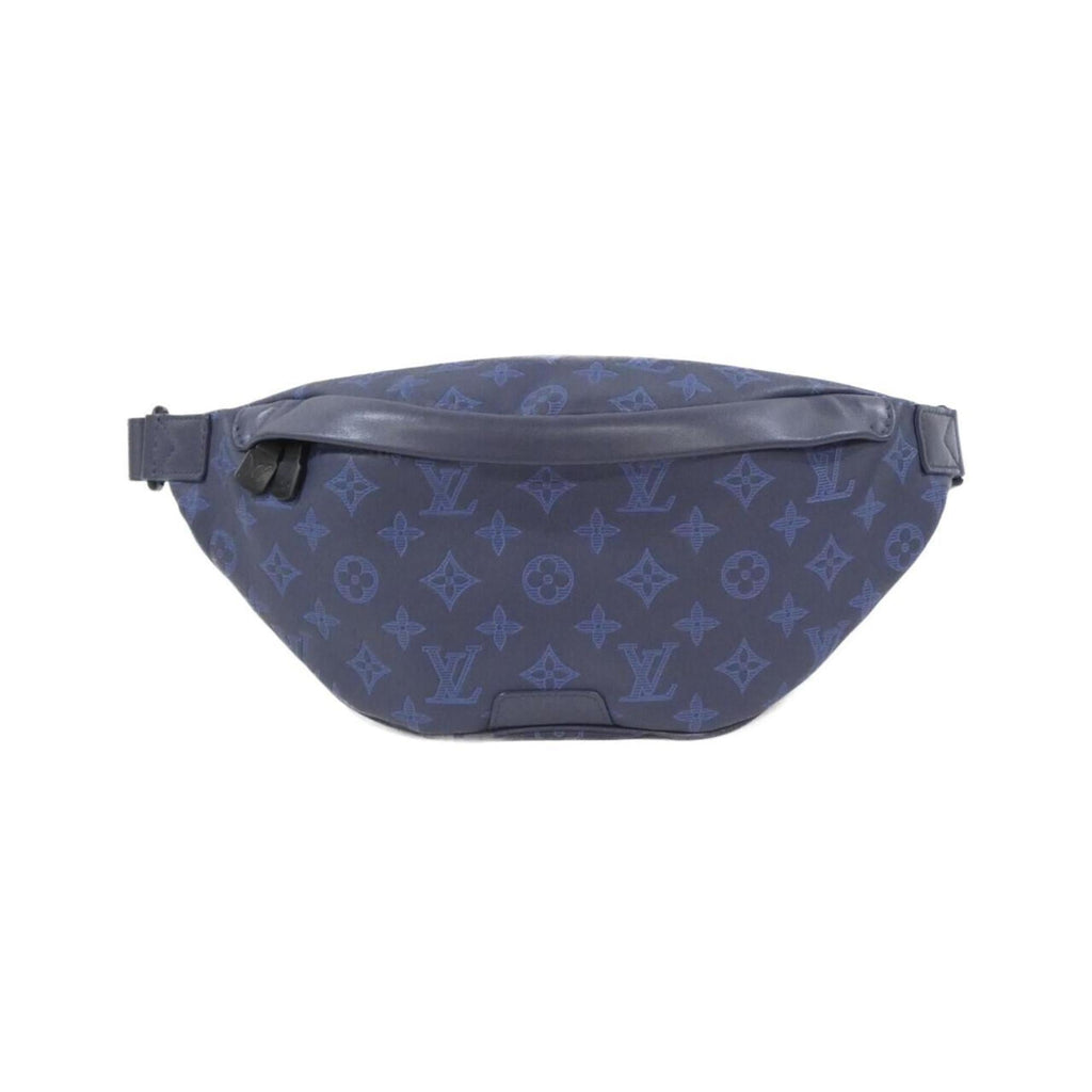 Louis Vuitton Black Navy Monogram Shadow Shoulder Bag (Pre-Owned)