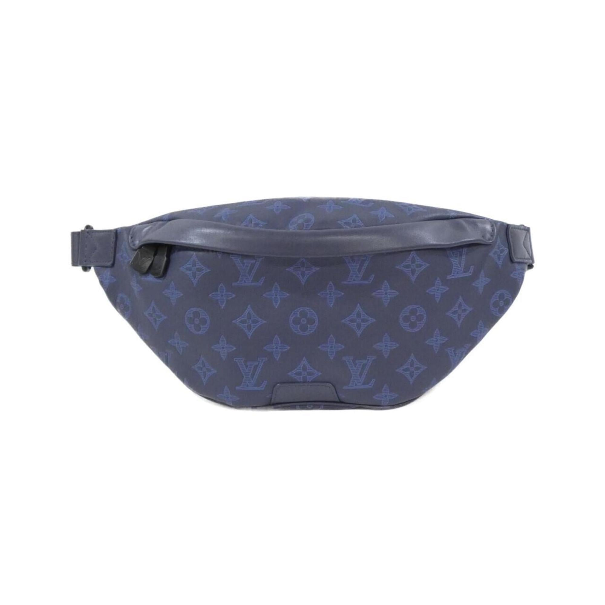 Louis Vuitton Black Navy Monogram Shadow Shoulder Bag (Pre-Owned)