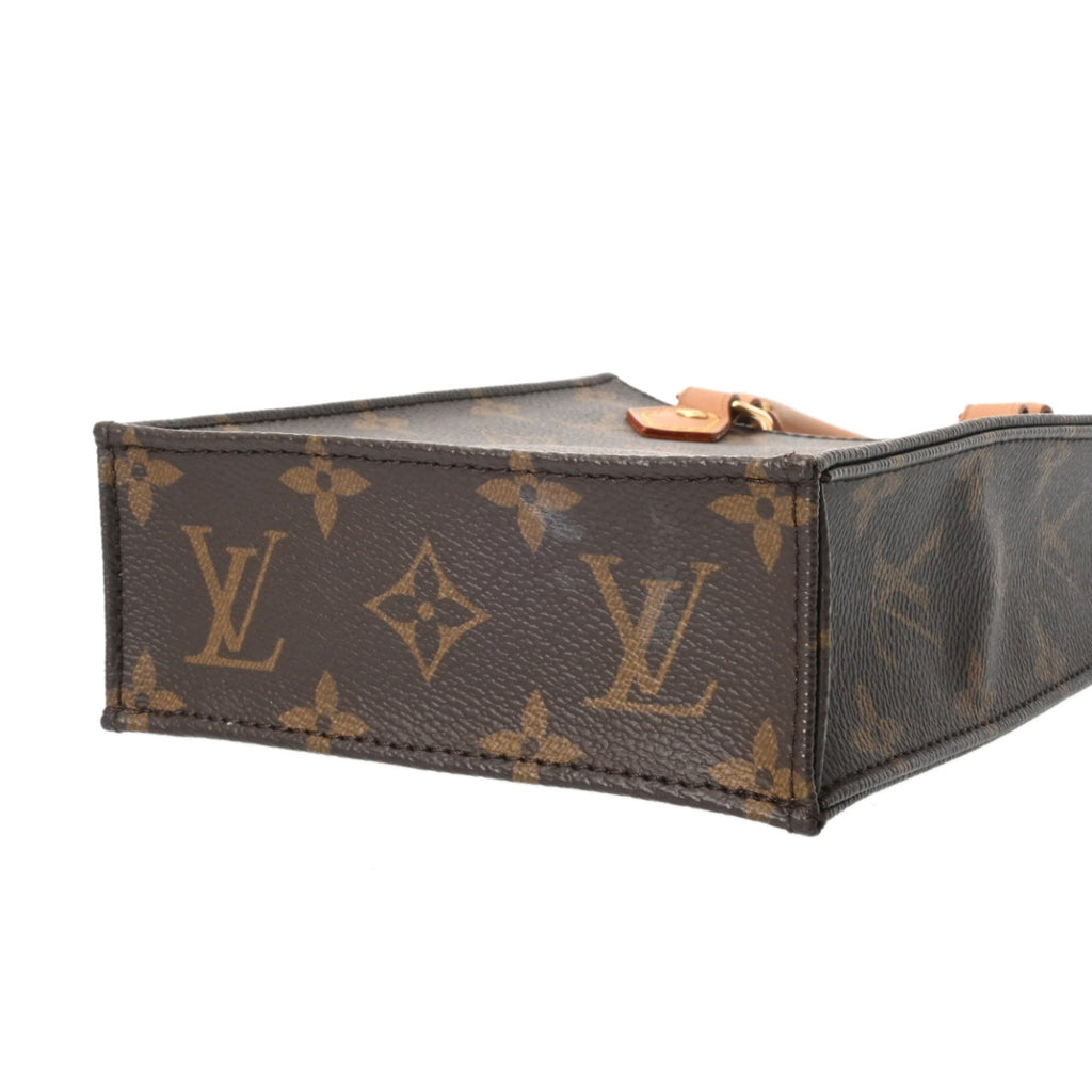 Louis Vuitton Brown Monogram Canvas Handbag (Pre-Owned)
