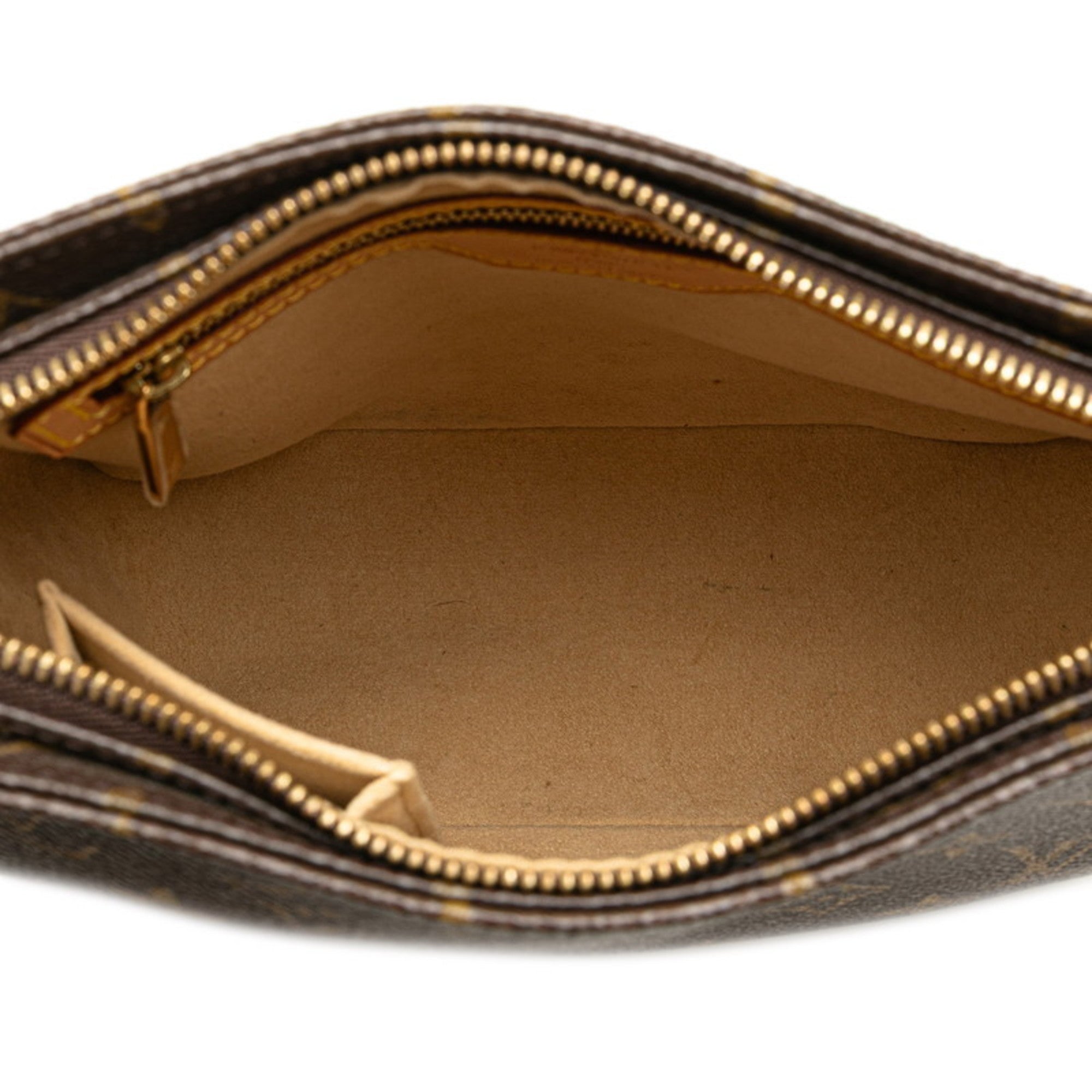Louis Vuitton Brown Pvc Leather Handbag Shoulder Bag (Pre-Owned)