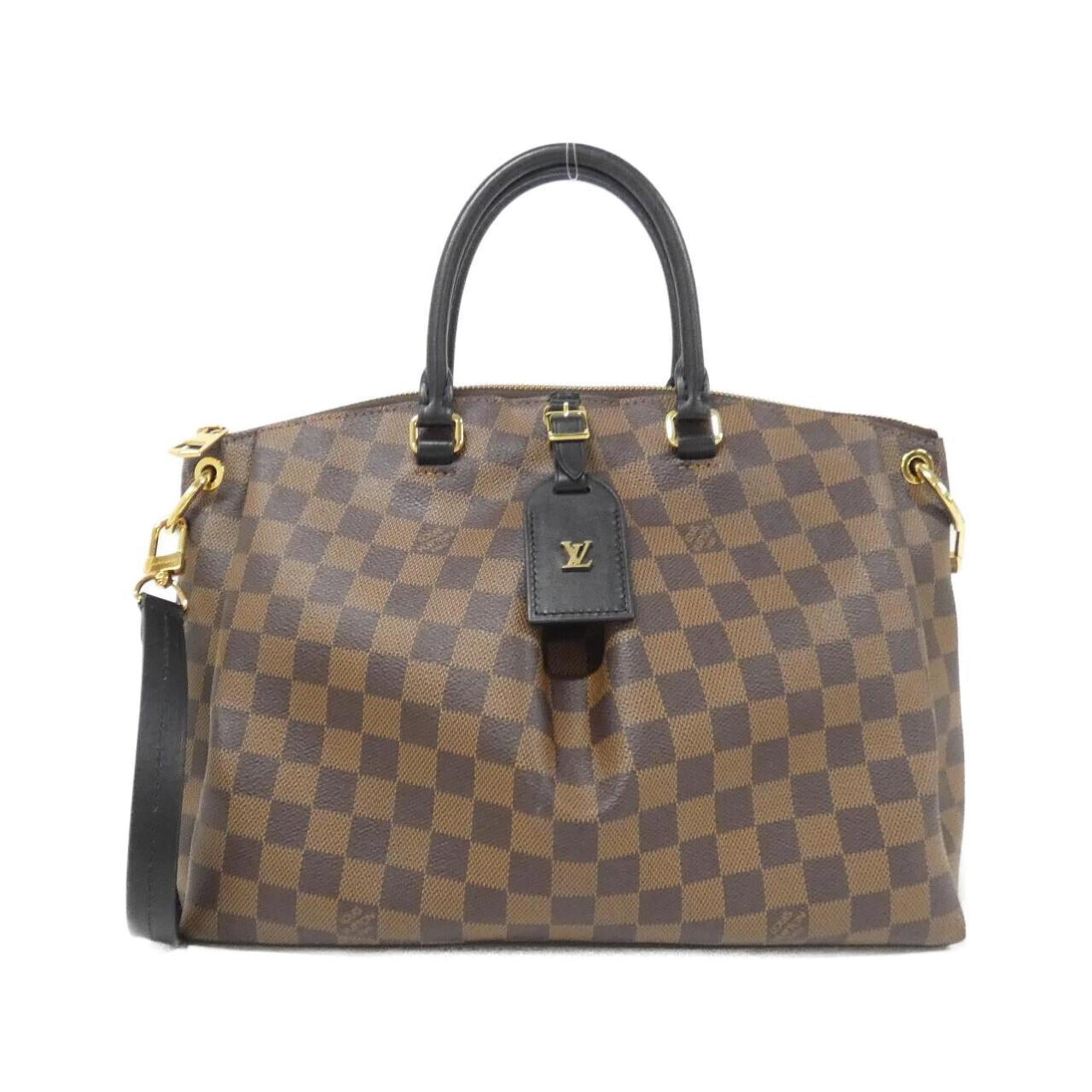 Louis Vuitton Brown Coated Canvas Handbag (Pre-Owned)