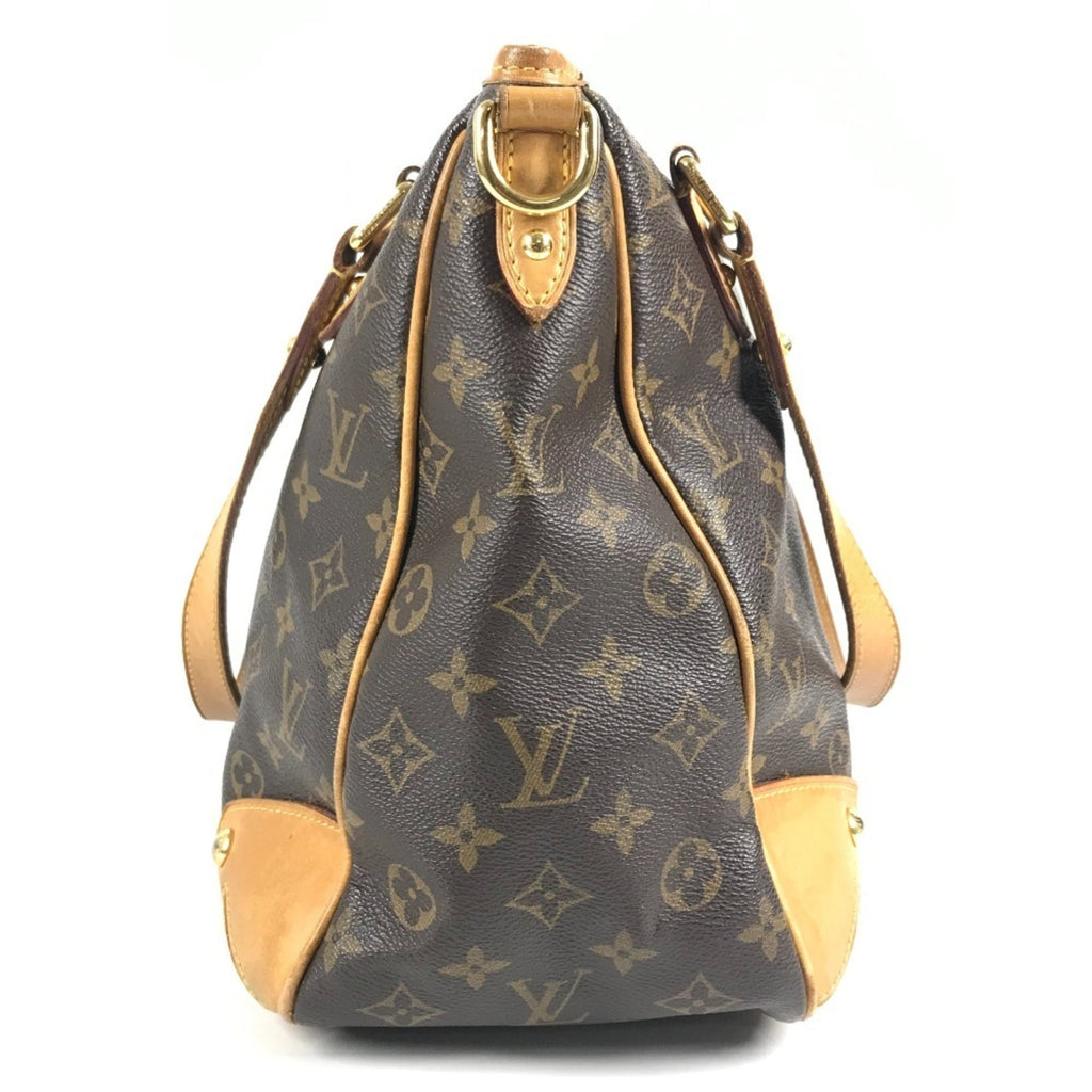 Louis Vuitton Brown Monogram Shoulder Bag Tote Bag (Pre-Owned)