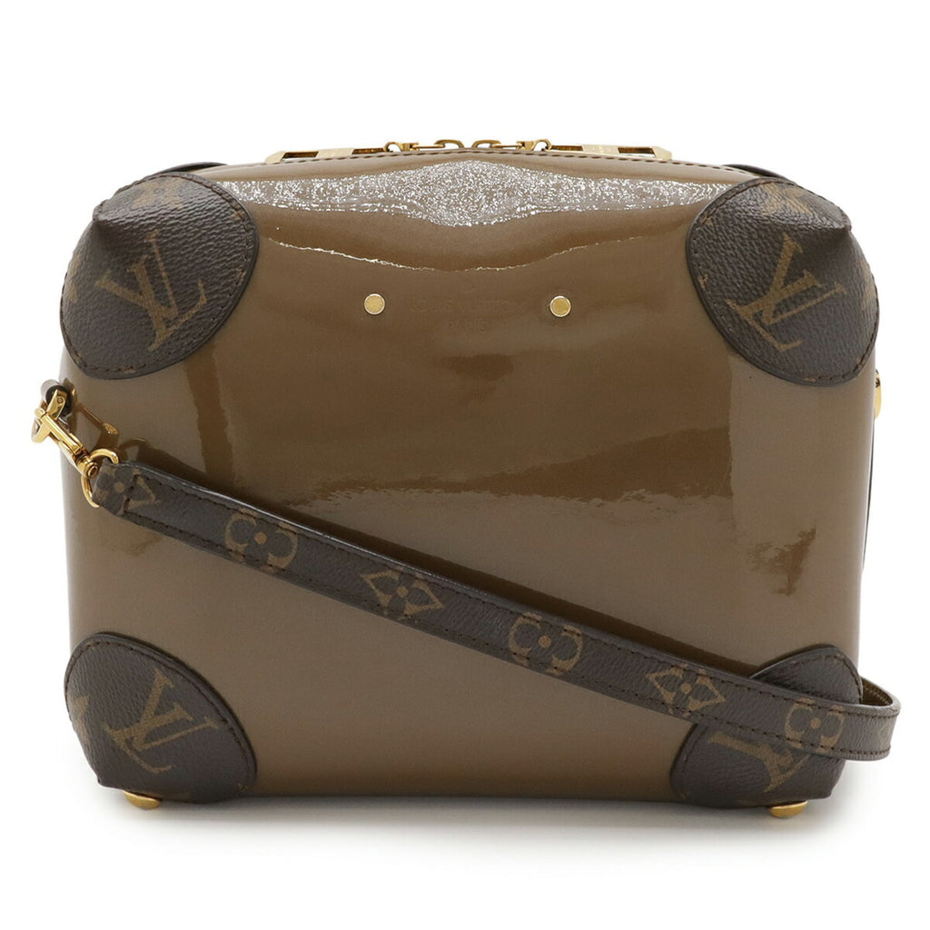 Louis Vuitton Brown Monogram Monogram Idylle Patent Leather Pochette Shoulder Bag (Pre-Owned)