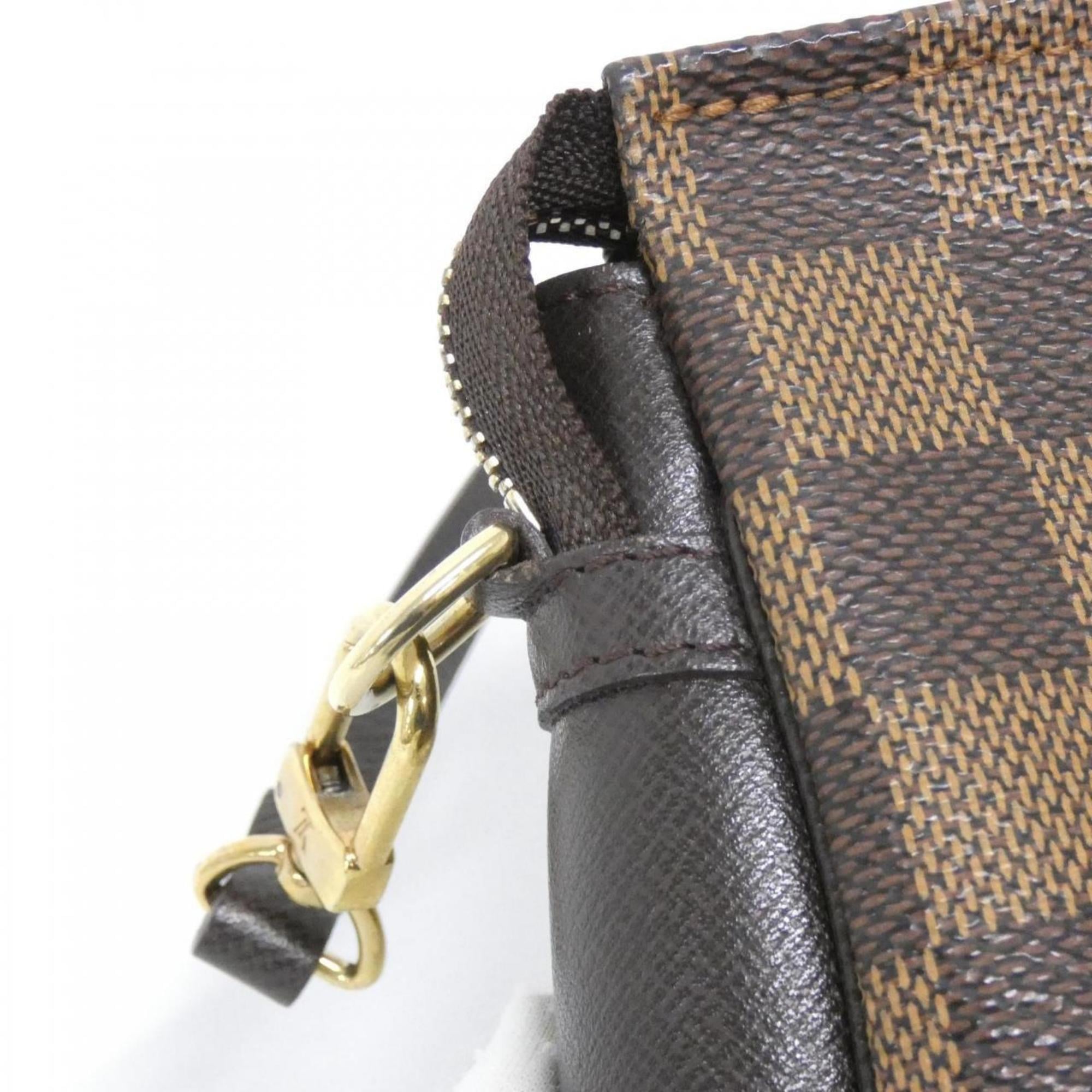 Louis Vuitton Ebene Coated Canvas Pouch (Pre-Owned)