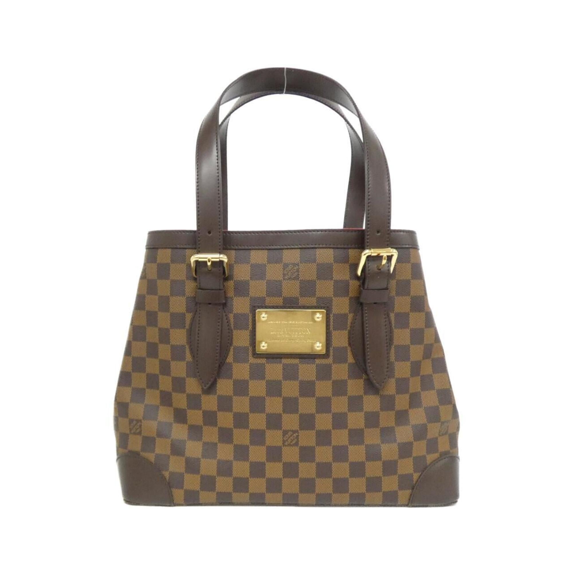 Louis Vuitton Brown Coated Canvas Handbag (Pre-Owned)